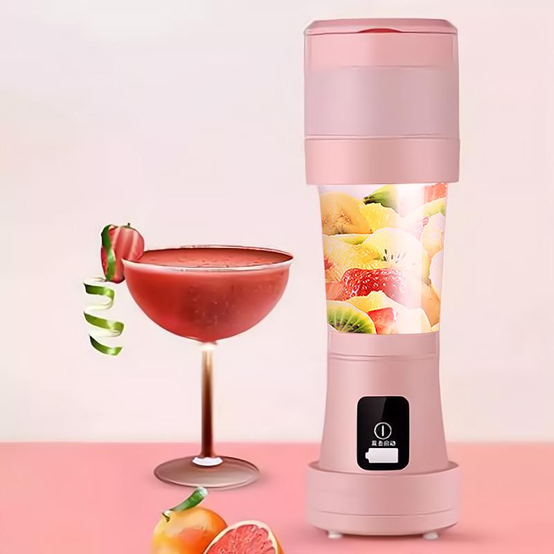 450ML Mini Portable Blender Mixer Cooking Appliances Food Processor Food Mixers Smoothie Blenders Cup Juicers Kitchen Appliance THRU7