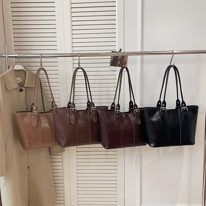 Casual Versatile Fashionable Womens Handbag THRU7