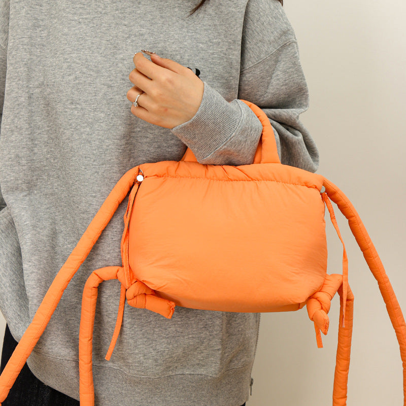 Casual Quilted Lightweight Dual-Use ShoulderCrossbody Bag THRU7