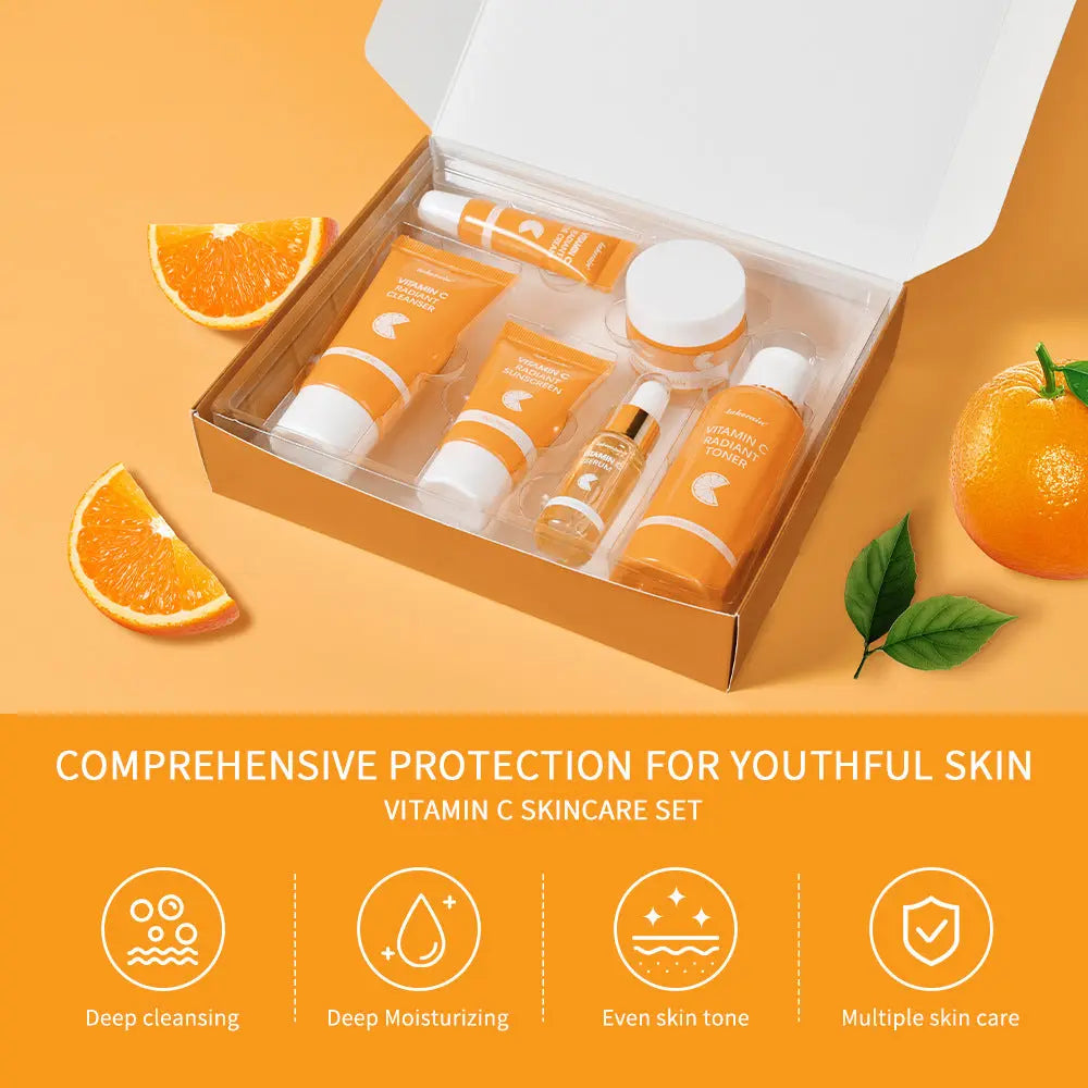 Vitamin C Skin Care Set Facial Care THRU7