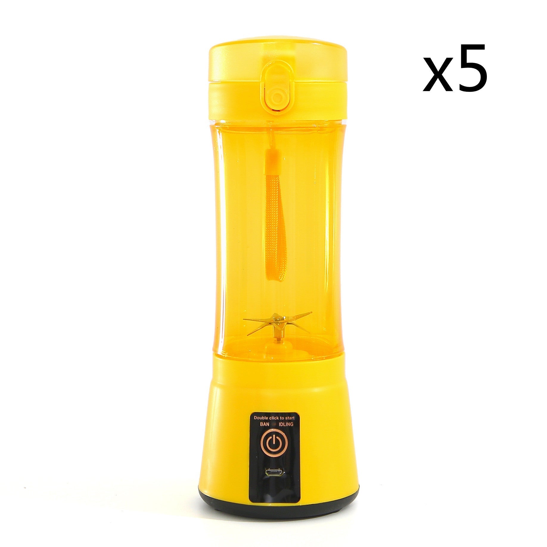 Portable Electric Fruit Juicer Wireless USB Rechargeable Mini Mixer Multifunction Summer Smoothie Blender Machine Kitchen Supplies THRU7