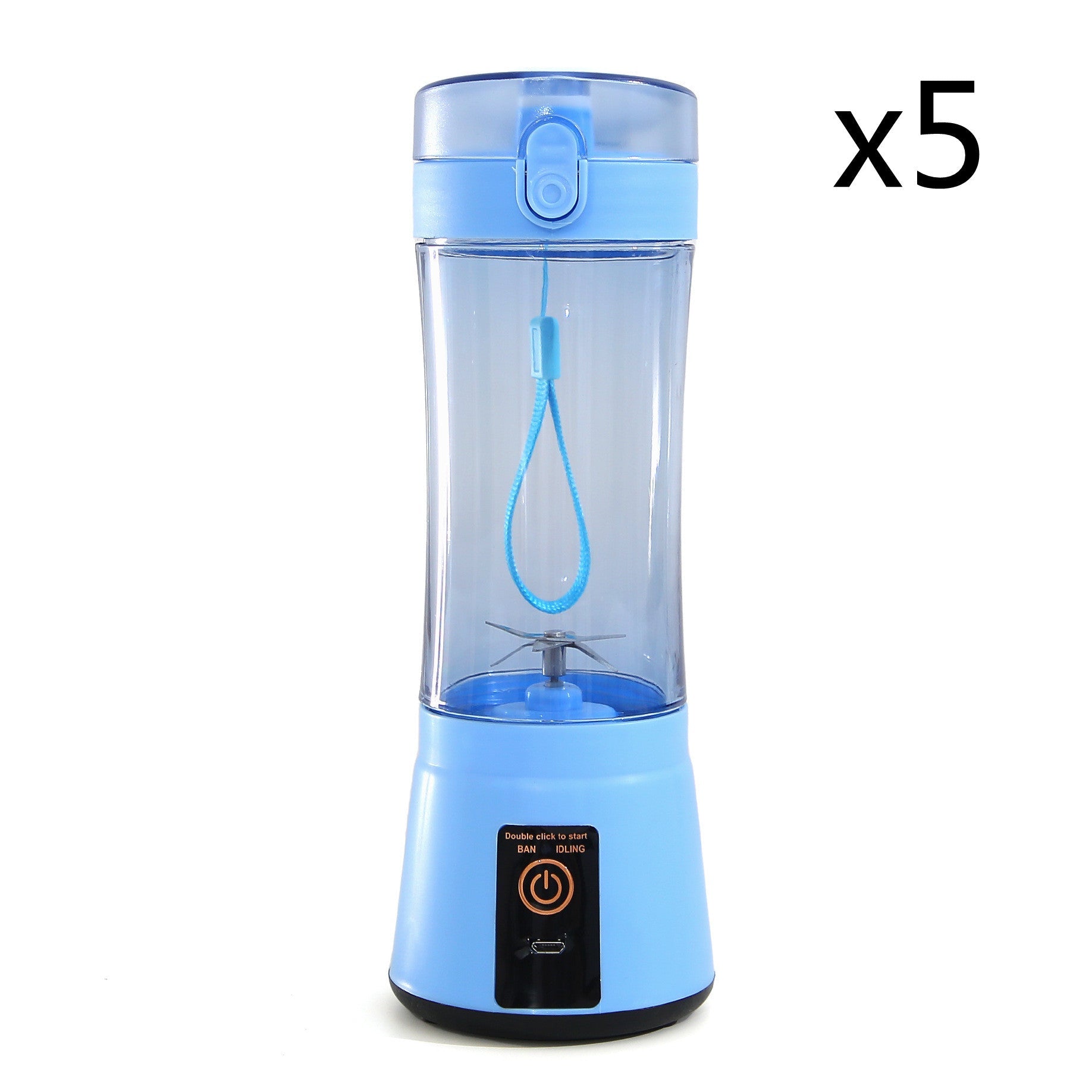 Portable Electric Fruit Juicer Wireless USB Rechargeable Mini Mixer Multifunction Summer Smoothie Blender Machine Kitchen Supplies THRU7