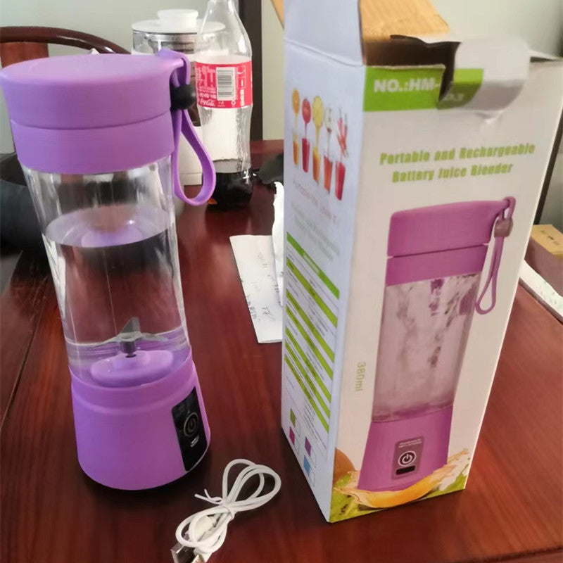 Portable Blender With USB Rechargeable Mini Kitchen Fruit Juice Mixer Home Simple Portable Electric Mini Juicer THRU7