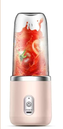 6blade Mini Juicer Cup Extractor Smoothie USB Charging Fruit Squeezer Blender THRU7