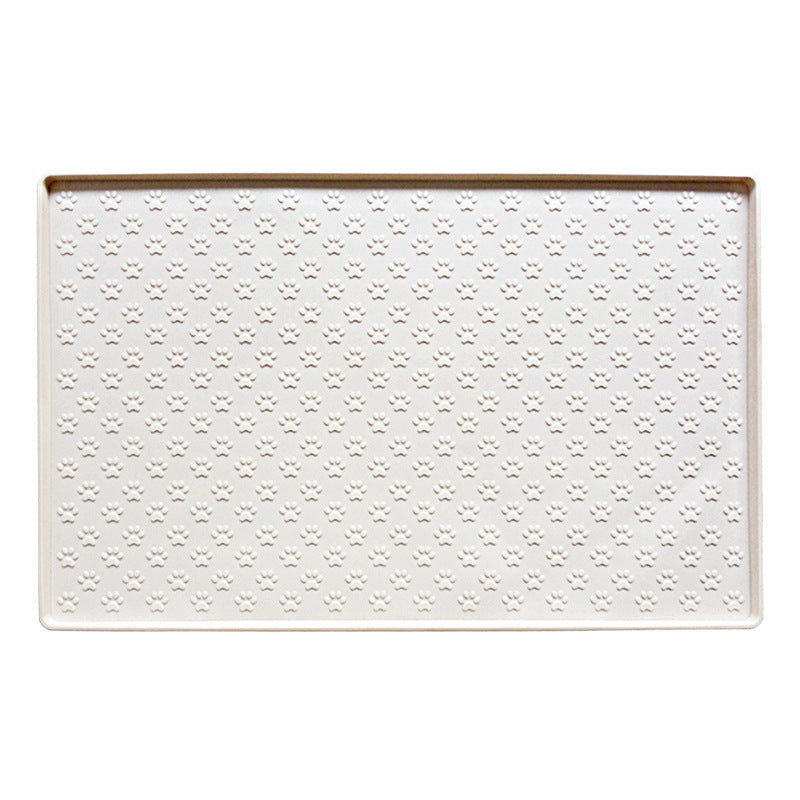 Spot Pet Mat, Waterproof And Easy To Clean Silicone Dog Mat, Cat Mat, Square Pet Placemat, Pet Supplies THRU7