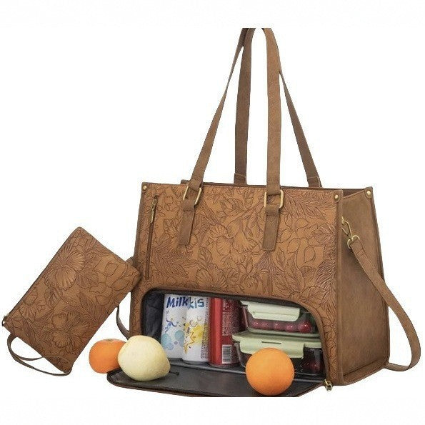 2in1 Tote And Lunch Bag Combo  Extra-large Tote THRU7
