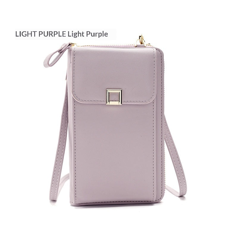 Women's Crossbody Bag Shoulder Multi-Functional Phone Bag THRU7