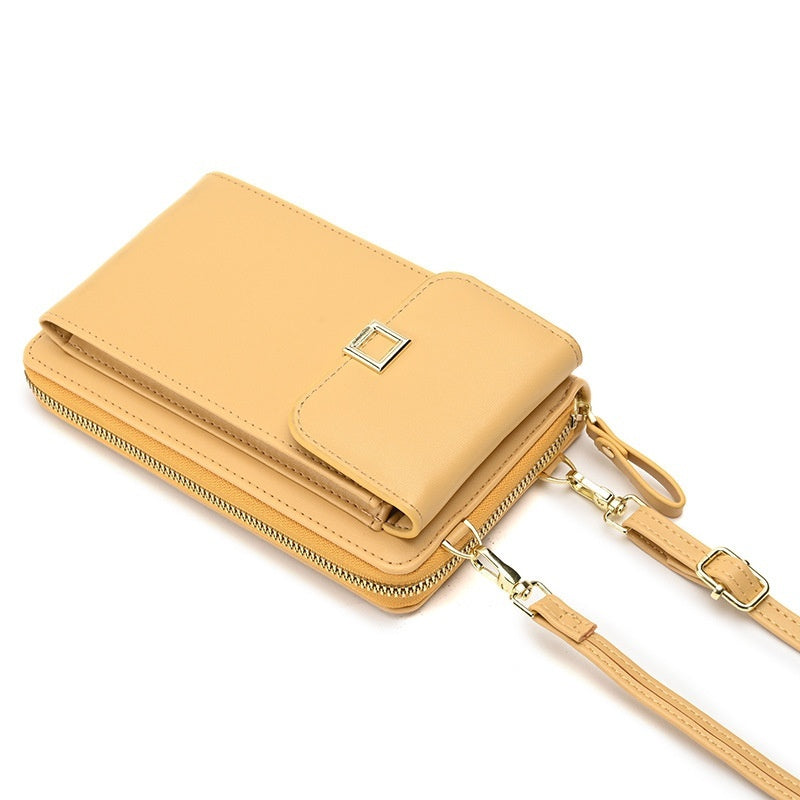Women's Crossbody Bag Shoulder Multi-Functional Phone Bag THRU7