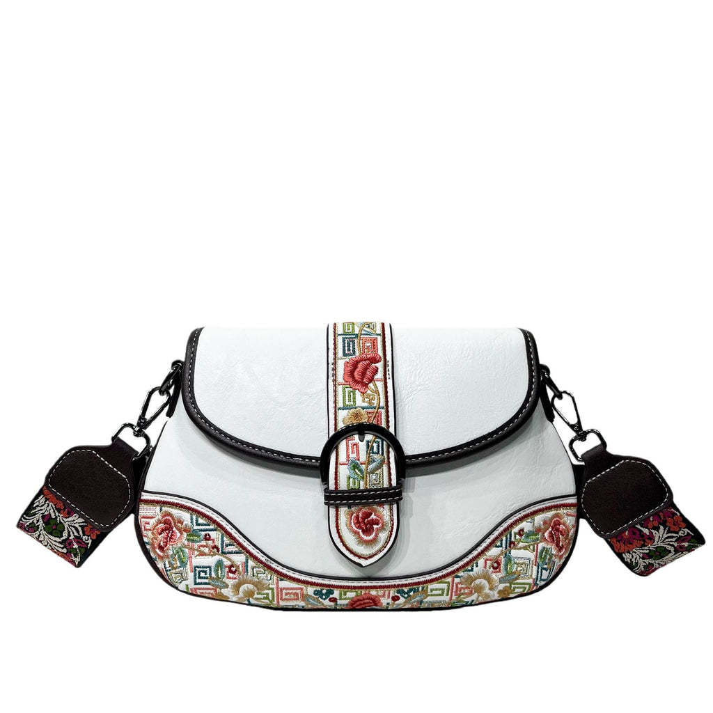 Retro Chinese-style Embroidered Crossbody Bag For Women THRU7