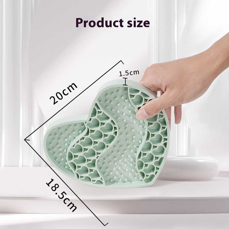 Dog Licking Mat Pet Silicone Slow Food Mat THRU7