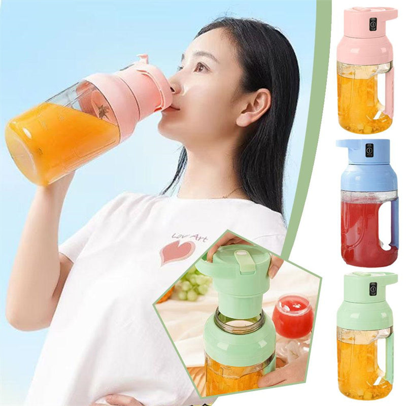 New Arrival Summer Electric Juicer Portable Large Capacity 1500ml Juice USB Rechargeable Electric Portable Blender Kitchen Gadgets THRU7