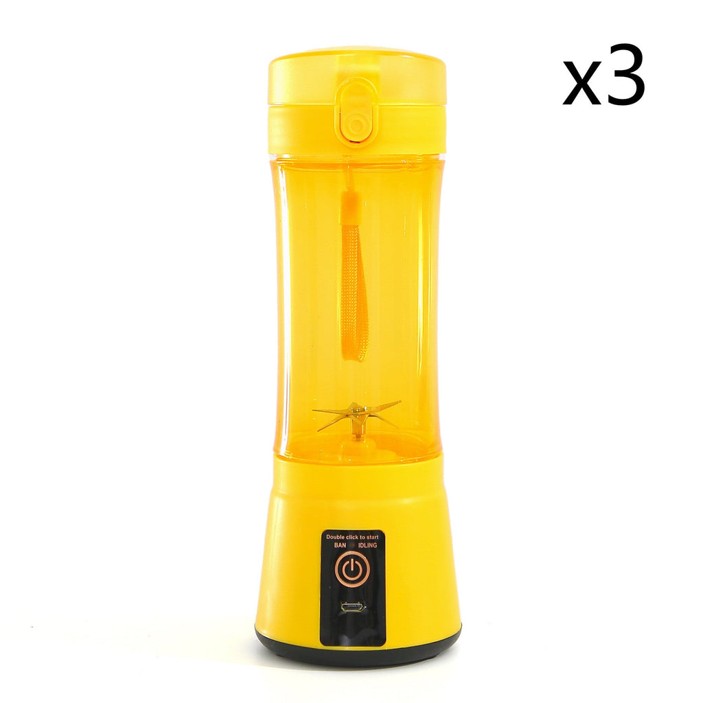 Portable Electric Fruit Juicer Wireless USB Rechargeable Mini Mixer Multifunction Summer Smoothie Blender Machine Kitchen Supplies THRU7