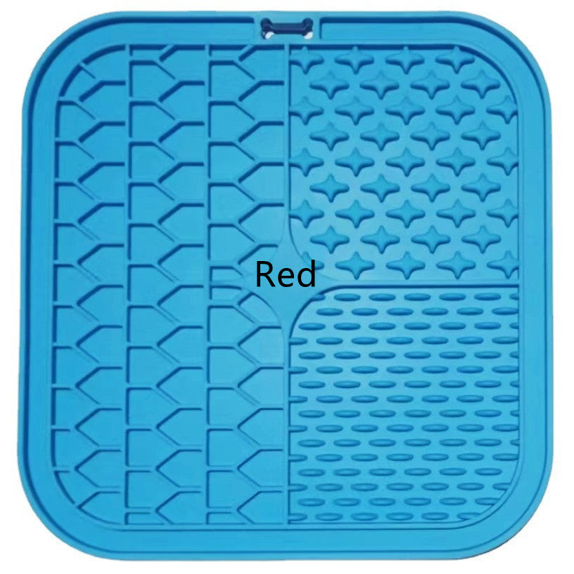 Fashion Simple Silicone Pet Slow Food Mat THRU7