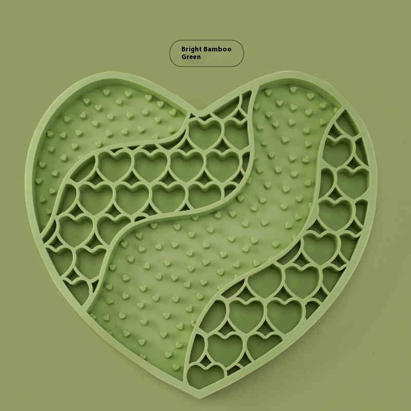 Dog Licking Mat Pet Silicone Slow Food Mat THRU7