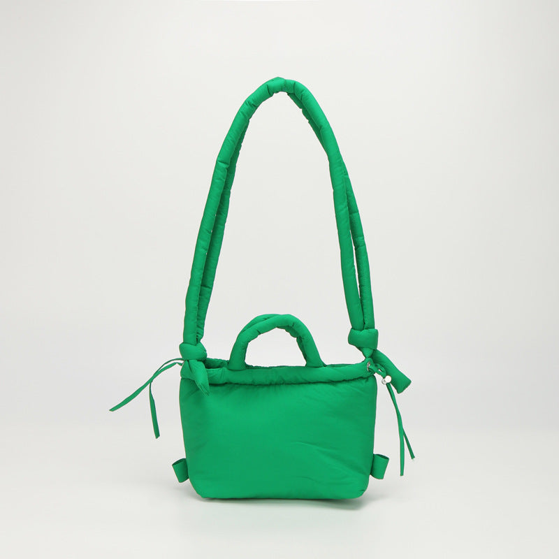 Casual Quilted Lightweight Dual-Use ShoulderCrossbody Bag THRU7
