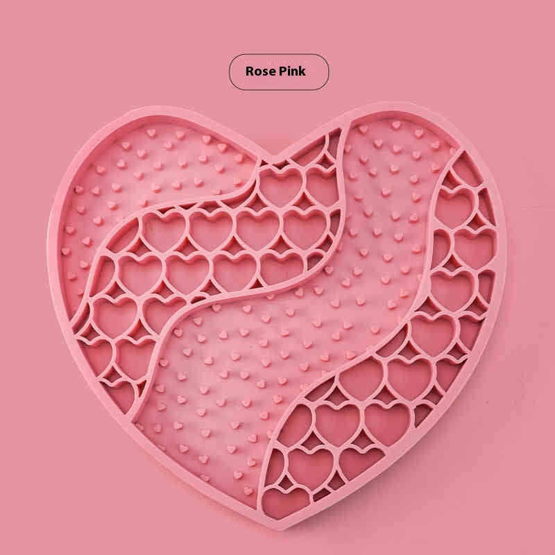 Dog Licking Mat Pet Silicone Slow Food Mat THRU7