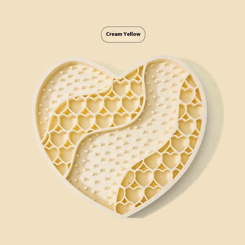 Dog Licking Mat Pet Silicone Slow Food Mat THRU7