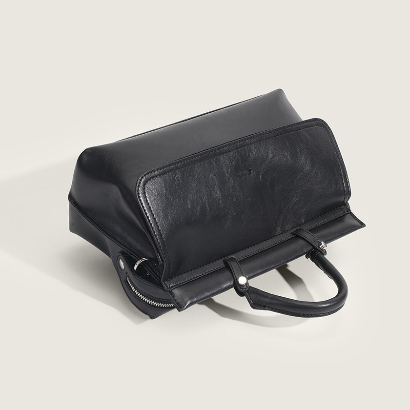 Textured Versatile Tote Bag That Can Be Carried As A Shoulder Bag THRU7