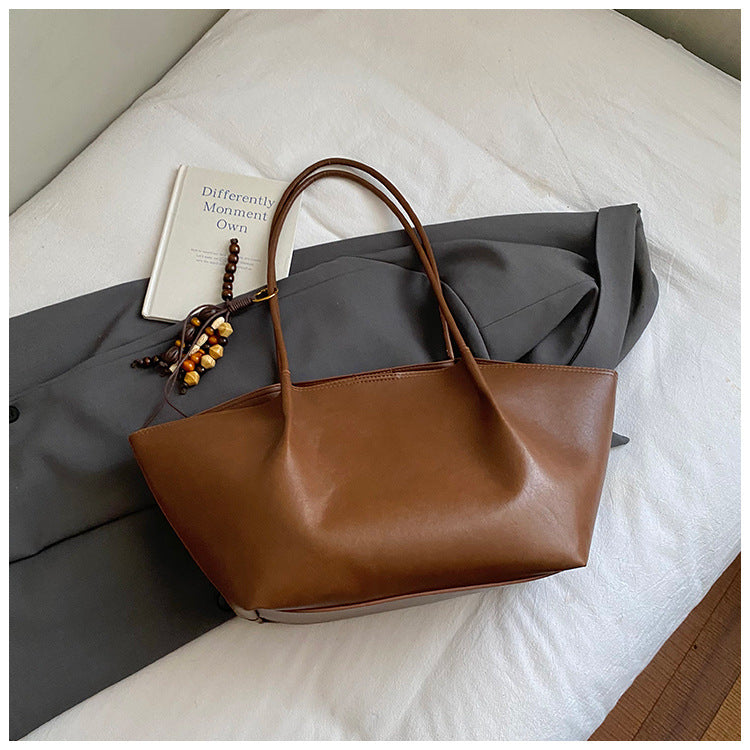 Retro Casual Large-Capacity Shoulder Bag THRU7