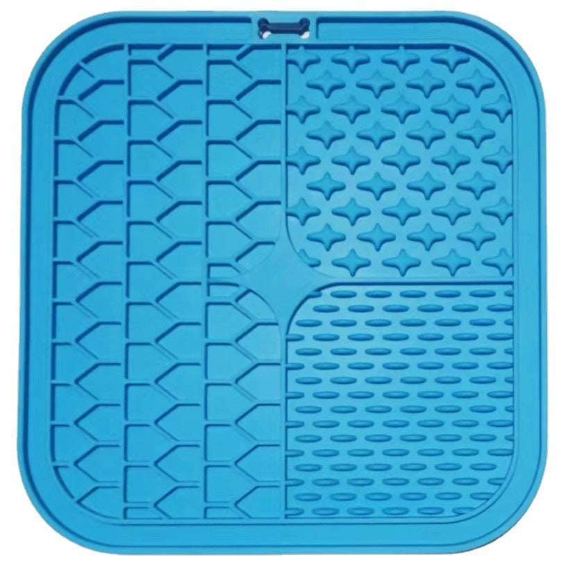 Fashion Simple Silicone Pet Slow Food Mat THRU7