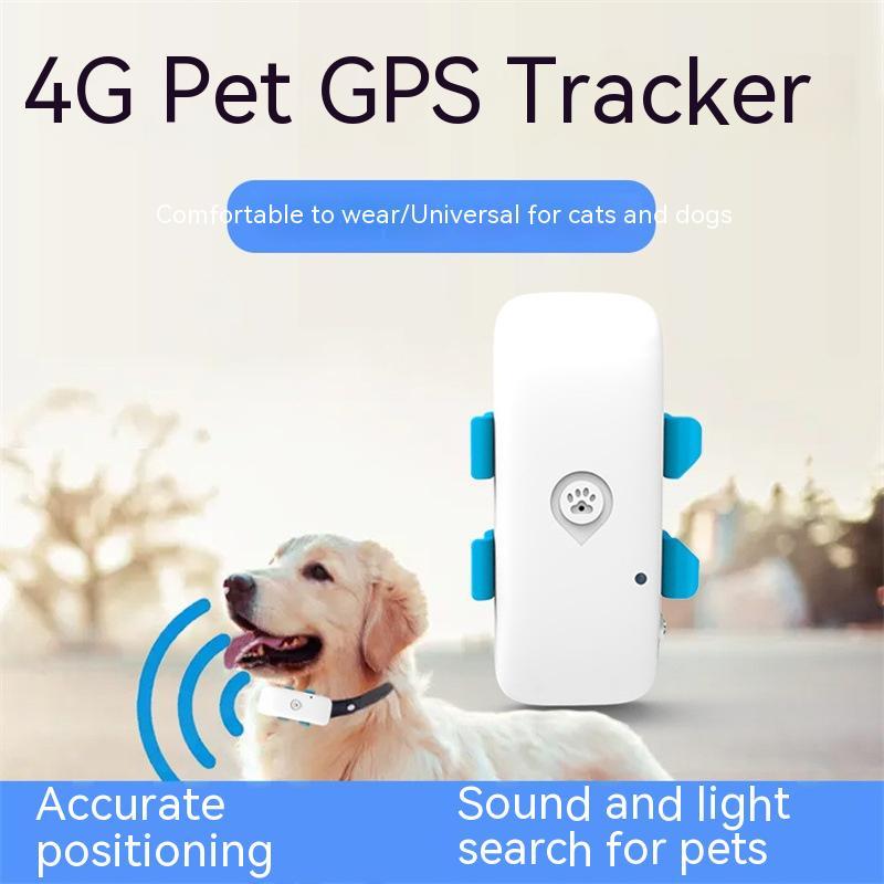 4G Pet Locator GPS BeiDou Dogs And Cats Sheep Anti-lost Waterproof Collar Remote Positioning Tracker THRU7